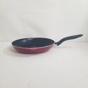 T-Fal Red Heat Mastery Non-Stick10.5" Skillet Saute Fry Pan Pour Spout Sides
